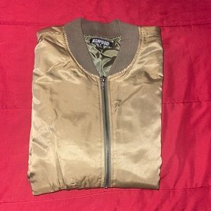 Elwood Military Green Bomber Jacket Medium